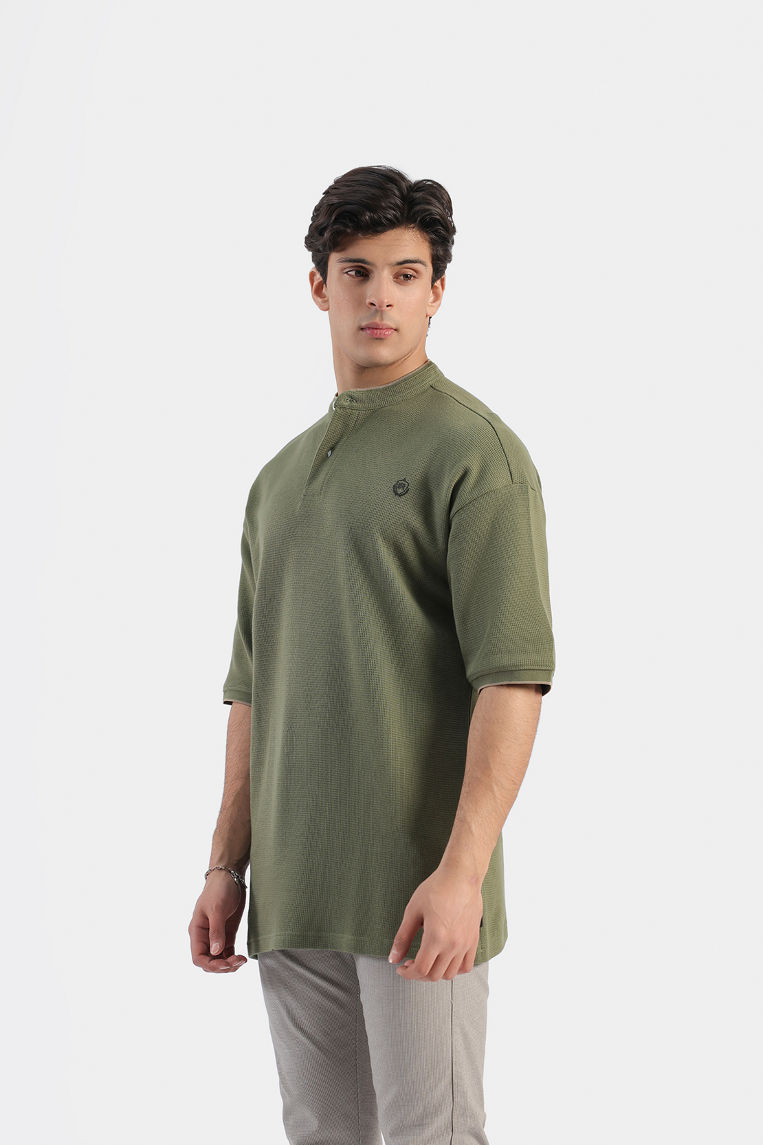 Henley Neck T-shirt