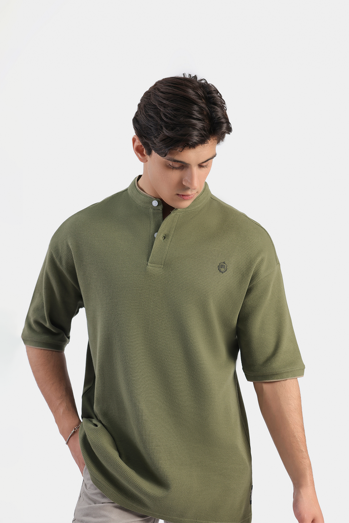 Henley Neck T-shirt