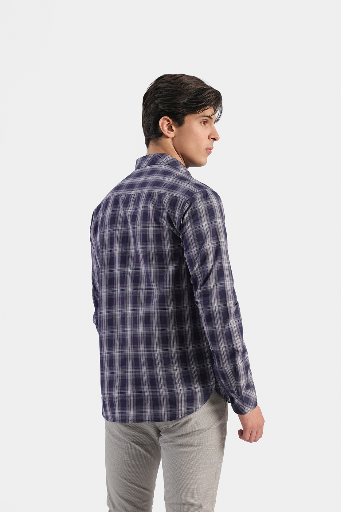 Double Pocket Checked Shirt