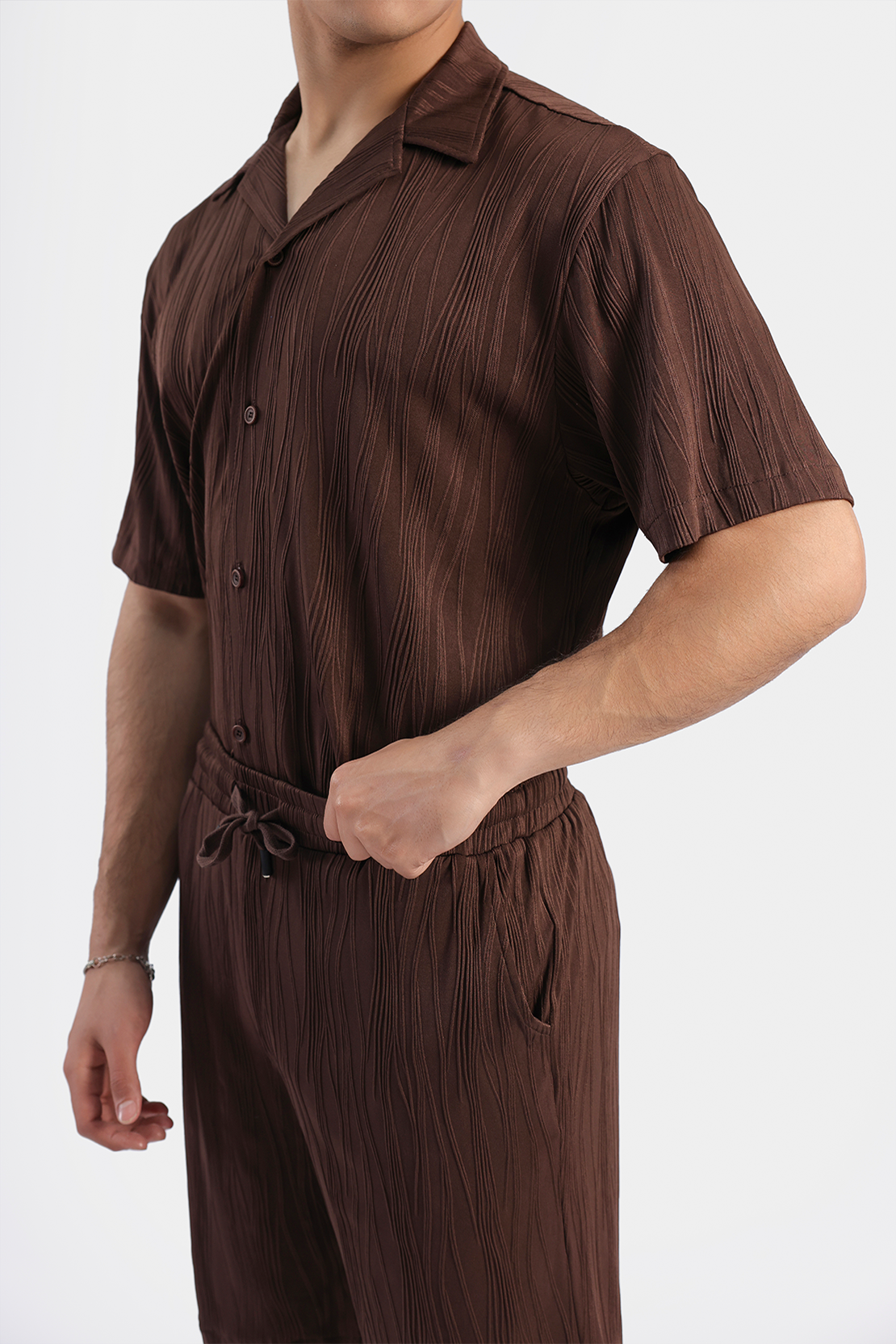 MEN COORD SET SHORTS