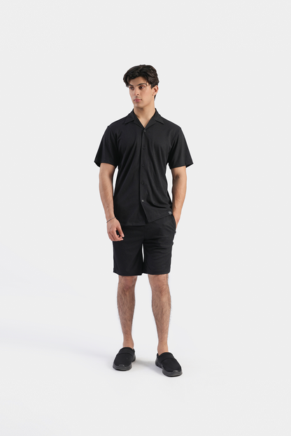 MEN COORD SET TEXTURED SHIRT