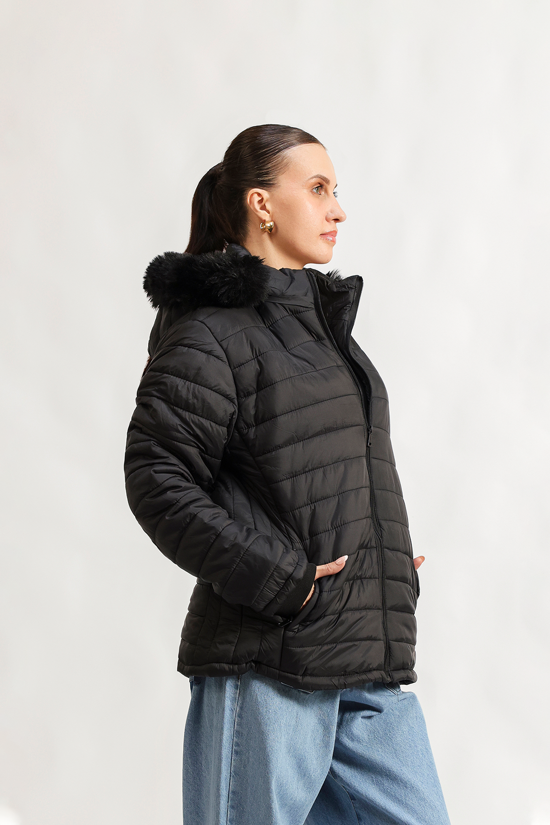 Quilted Puffer Jacket