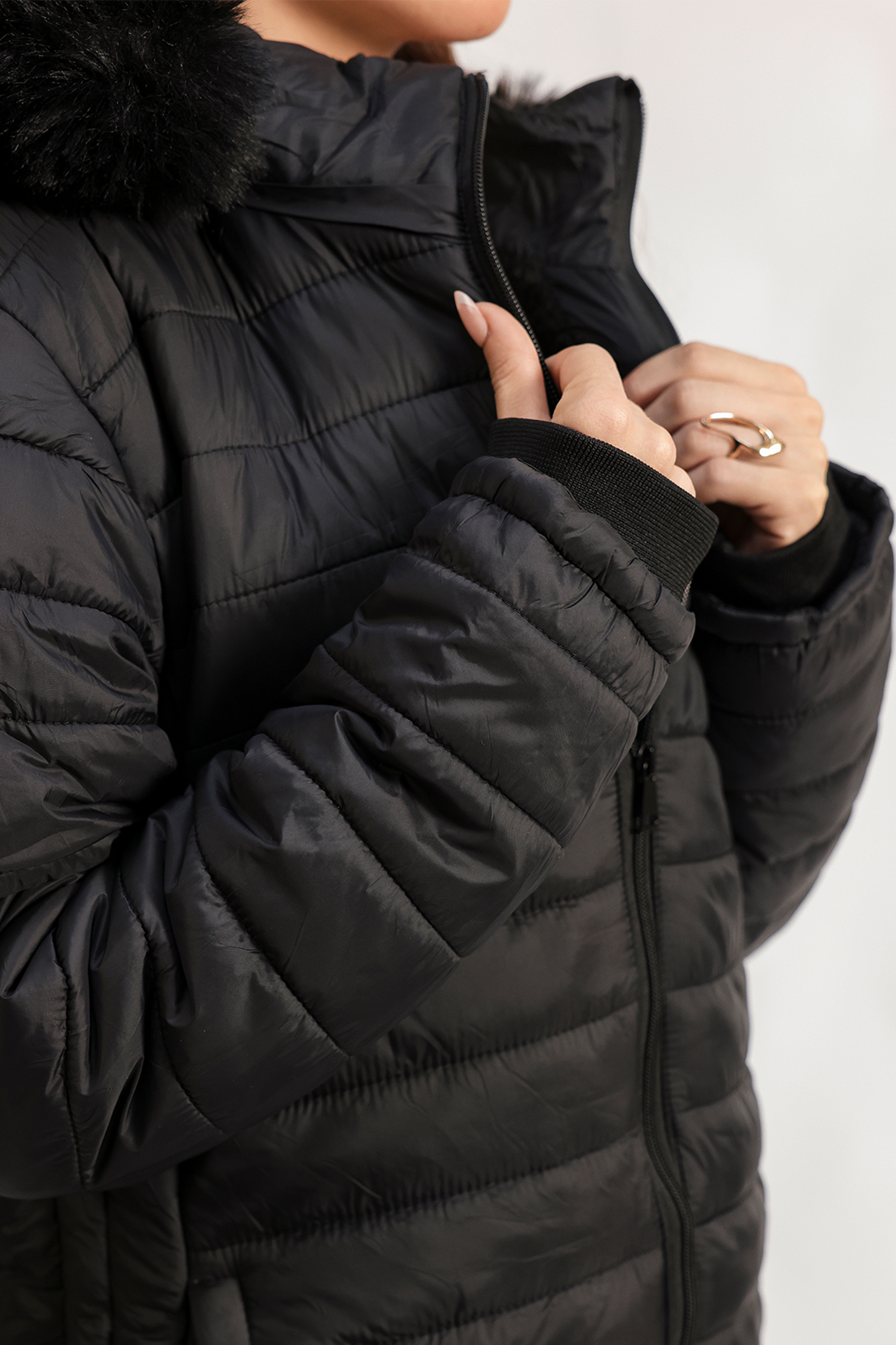 Quilted Puffer Jacket