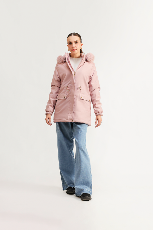Pink Puffer Jacket