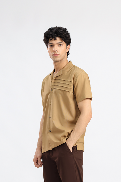 Khaki Chambray Shirt