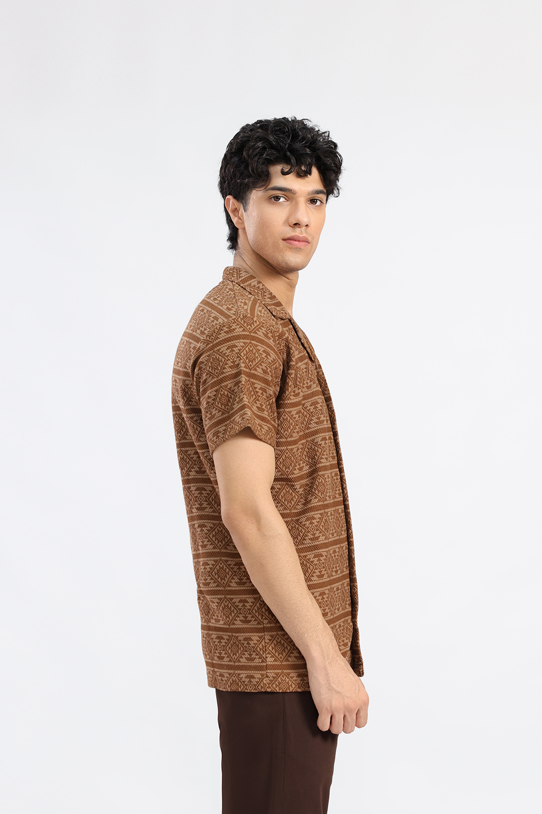 Dobby Look Shirt