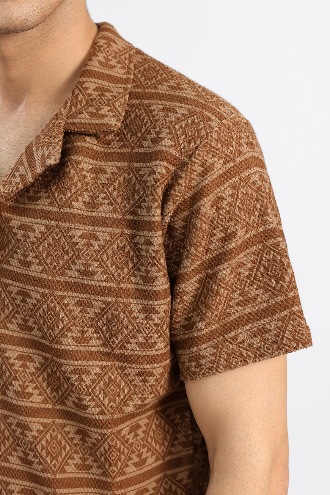 Dobby Look Shirt