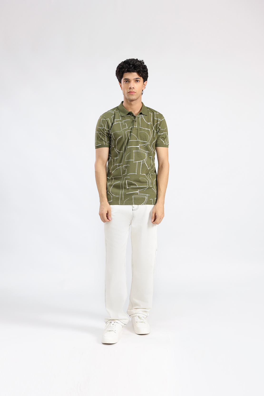 Casual Graphic polo