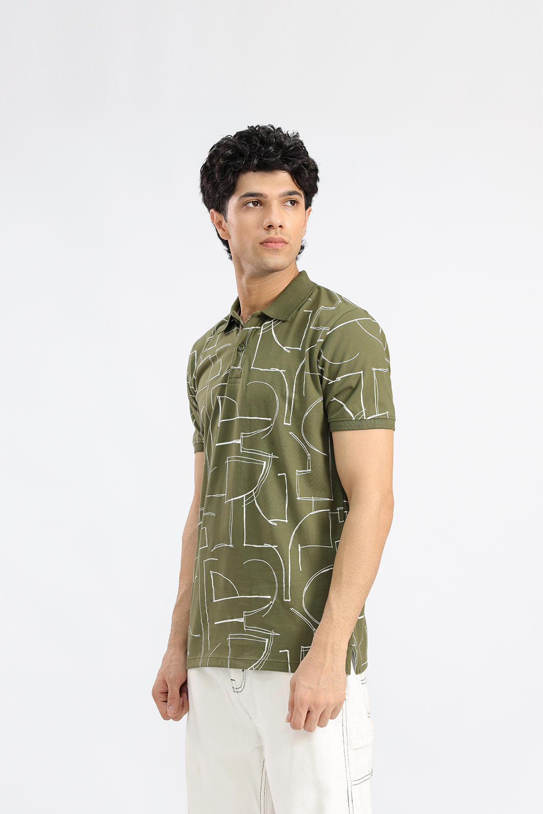 Casual Graphic polo