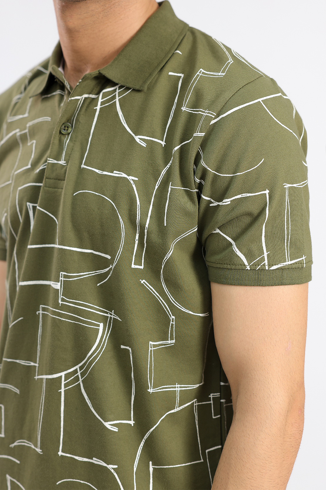 Casual Graphic polo