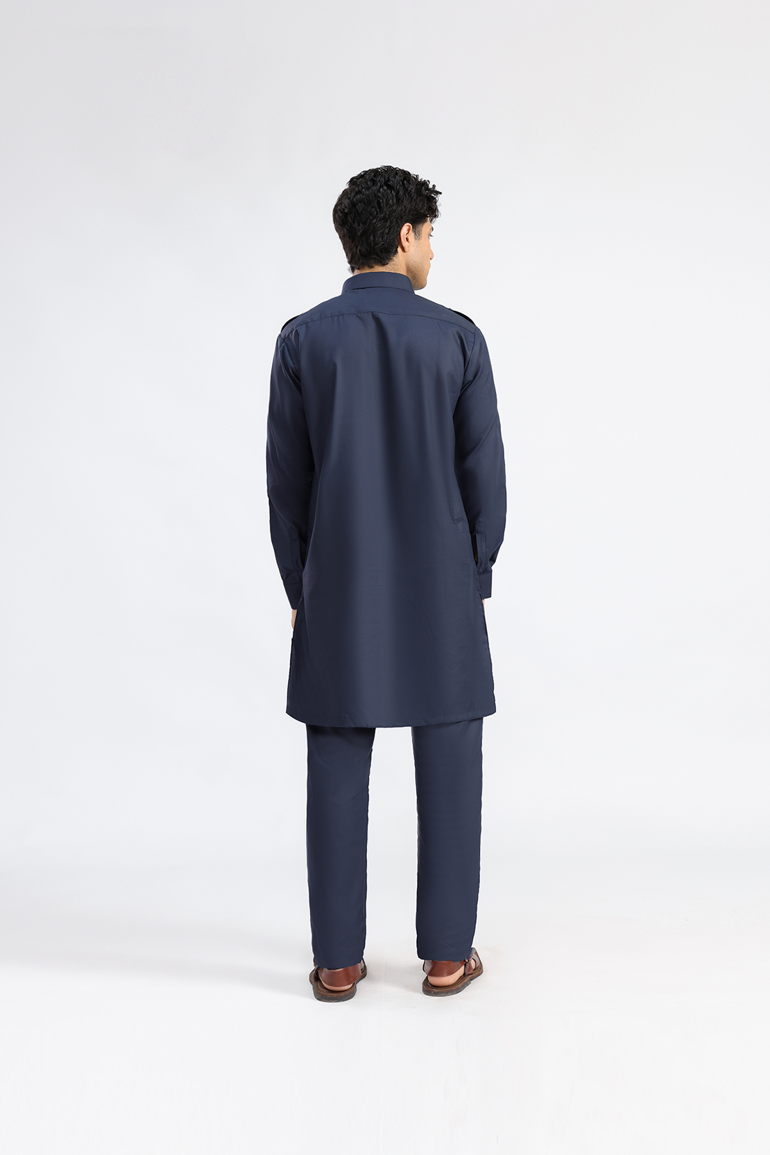 Regular Navy Kurta Pajama