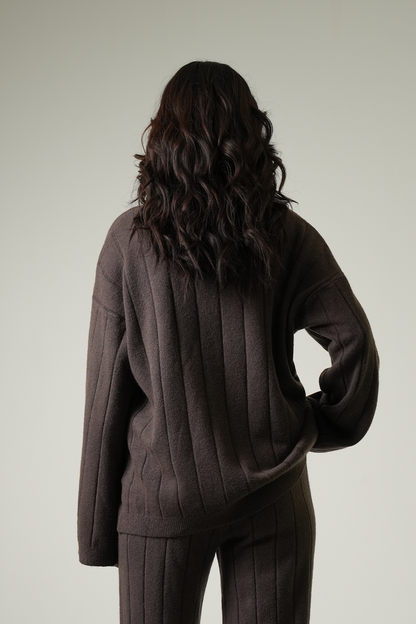 LADIES COORD SET SWEATER