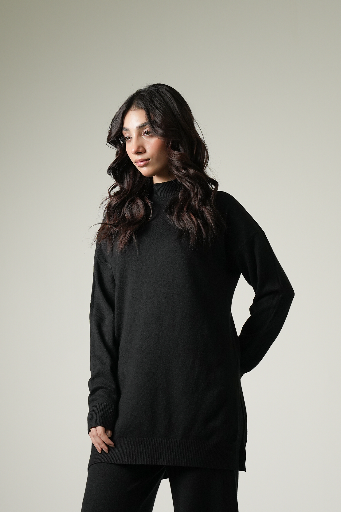 LADIES COORD SET SWEATER