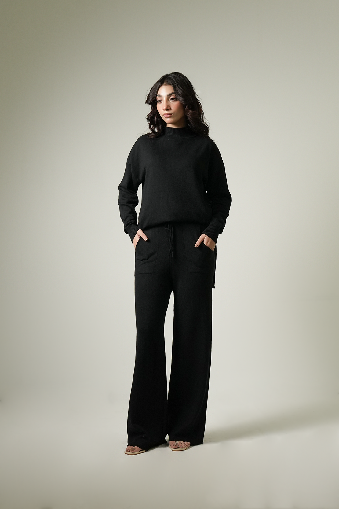 LADIES COORD SET SWEATER