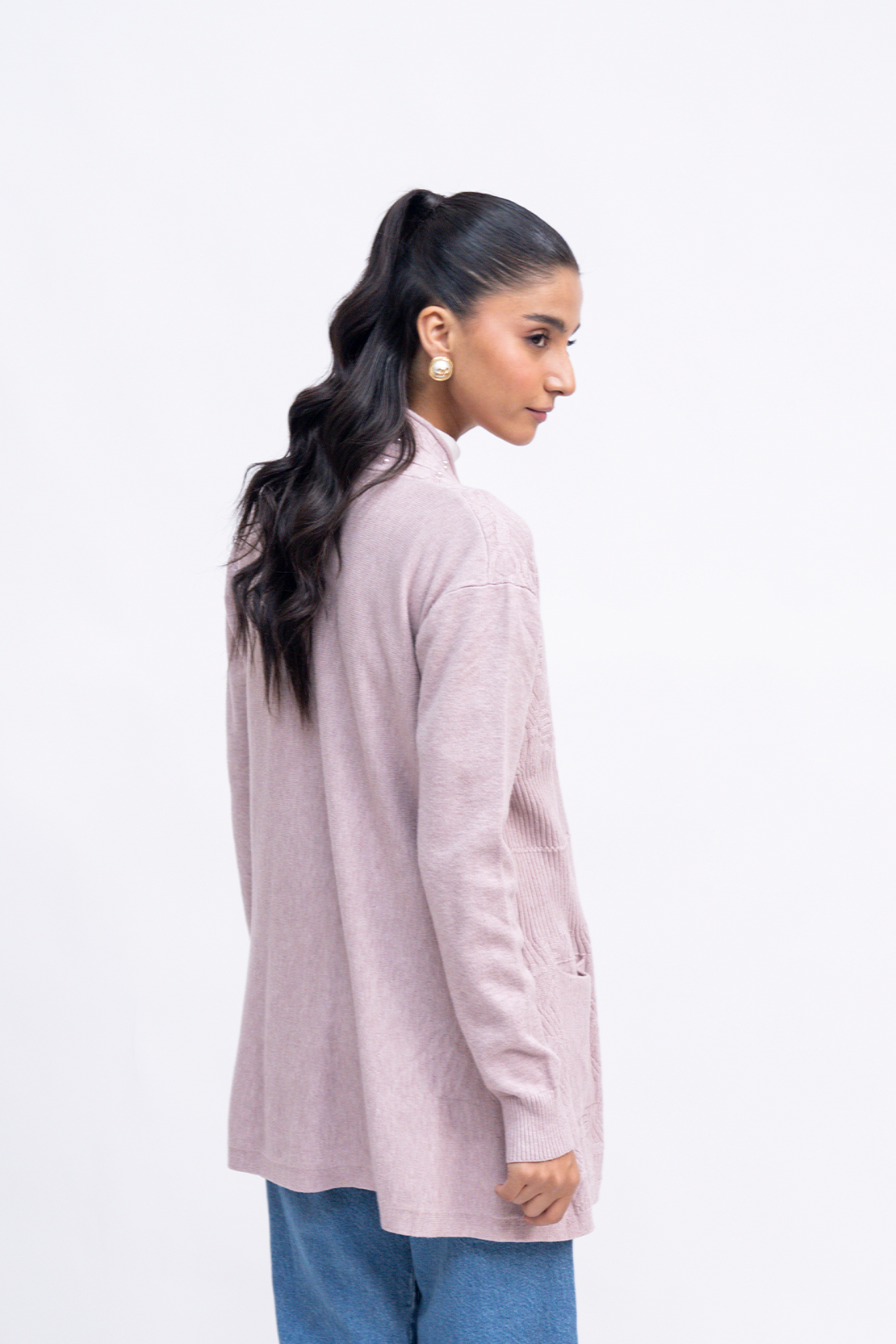 Oversized Knit Cardigan
