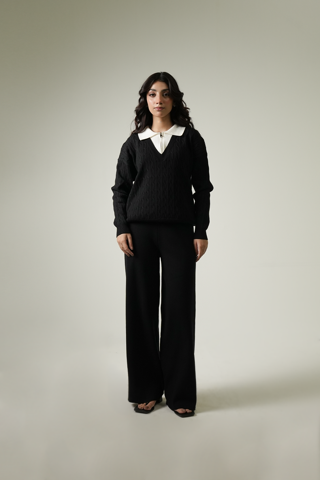 LADIES COORD SET SWEATER