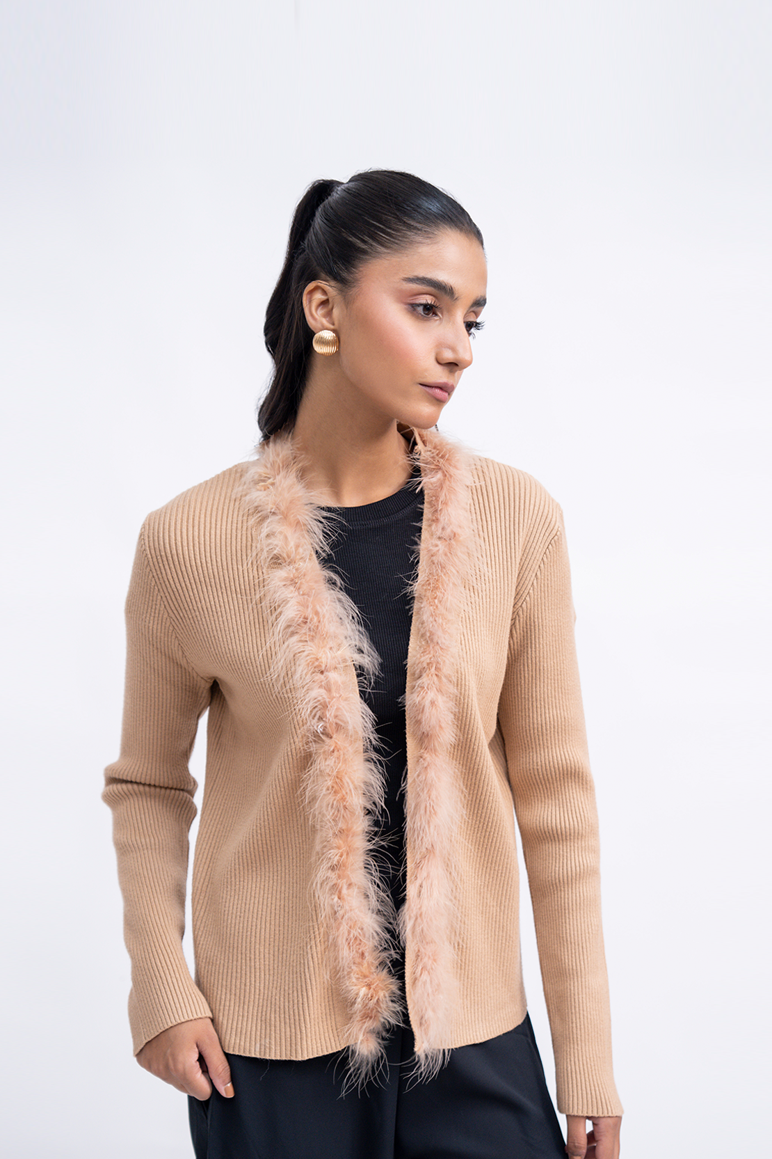 Oversized Knit Cardigan