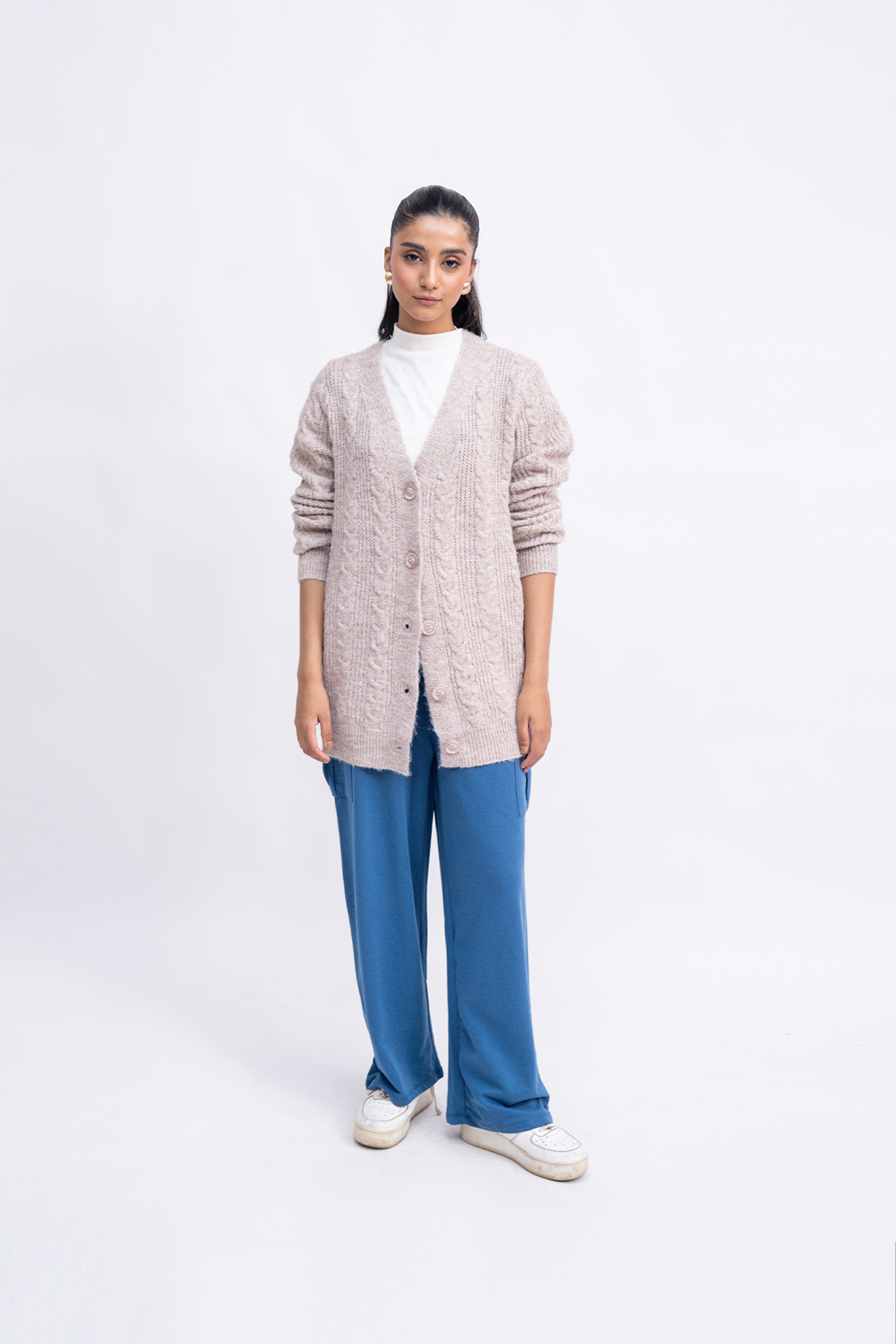 Oversized Knit Cardigan