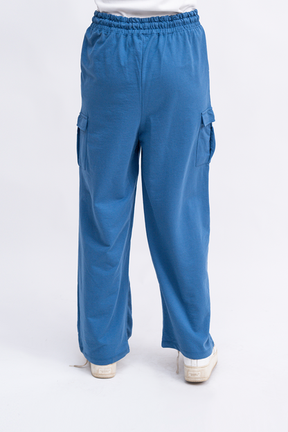 wide leg cargo trouser