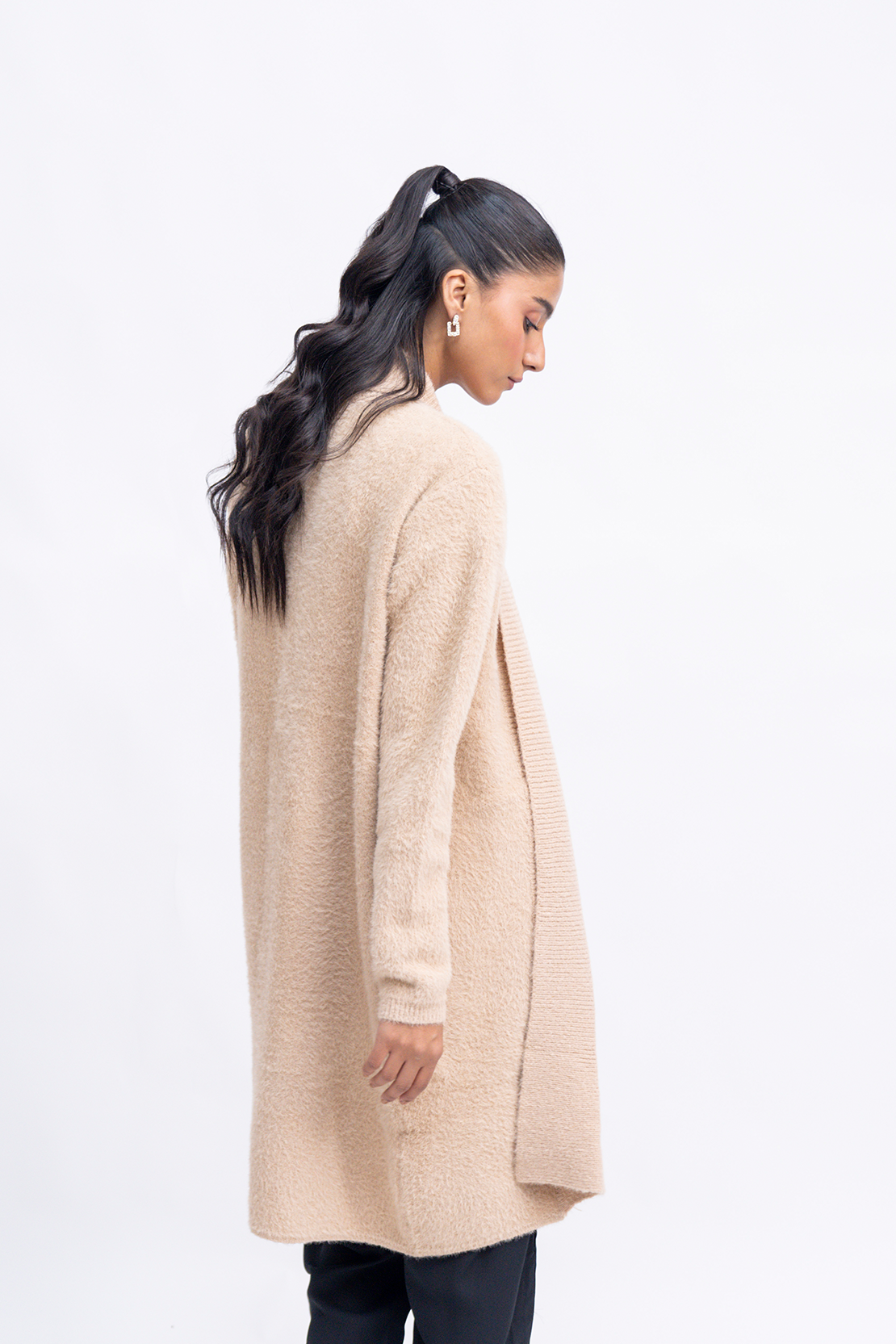 Oversized Knit Cardigan