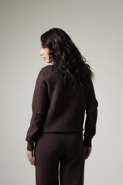 LADIES COORD SET SWEATER