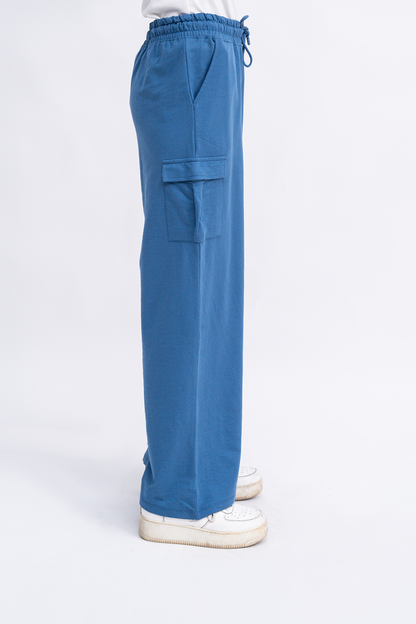 wide leg cargo trouser