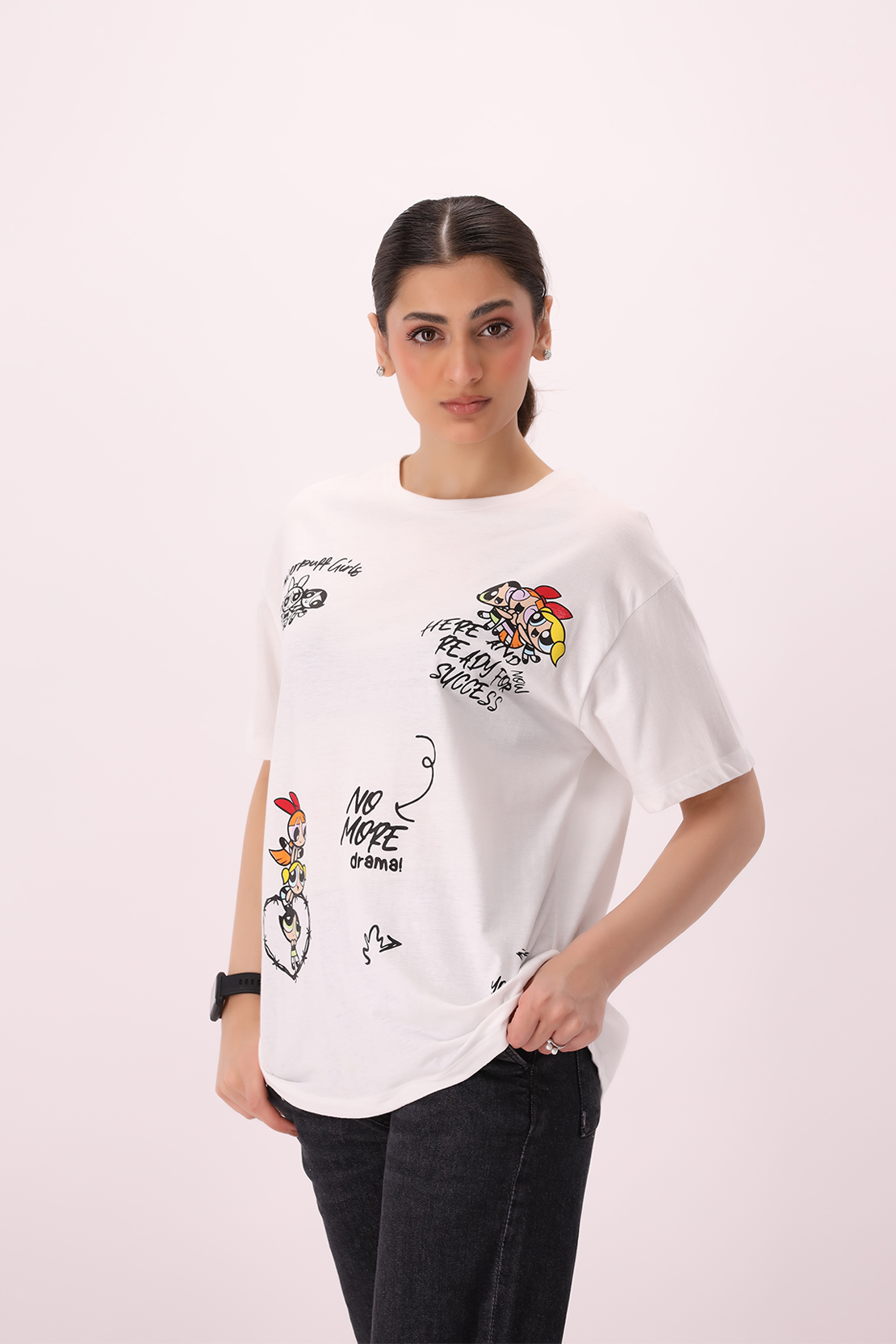 Oversized Printed Tee