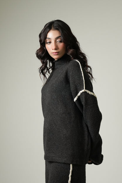 LADIES COORD SET SWEATER
