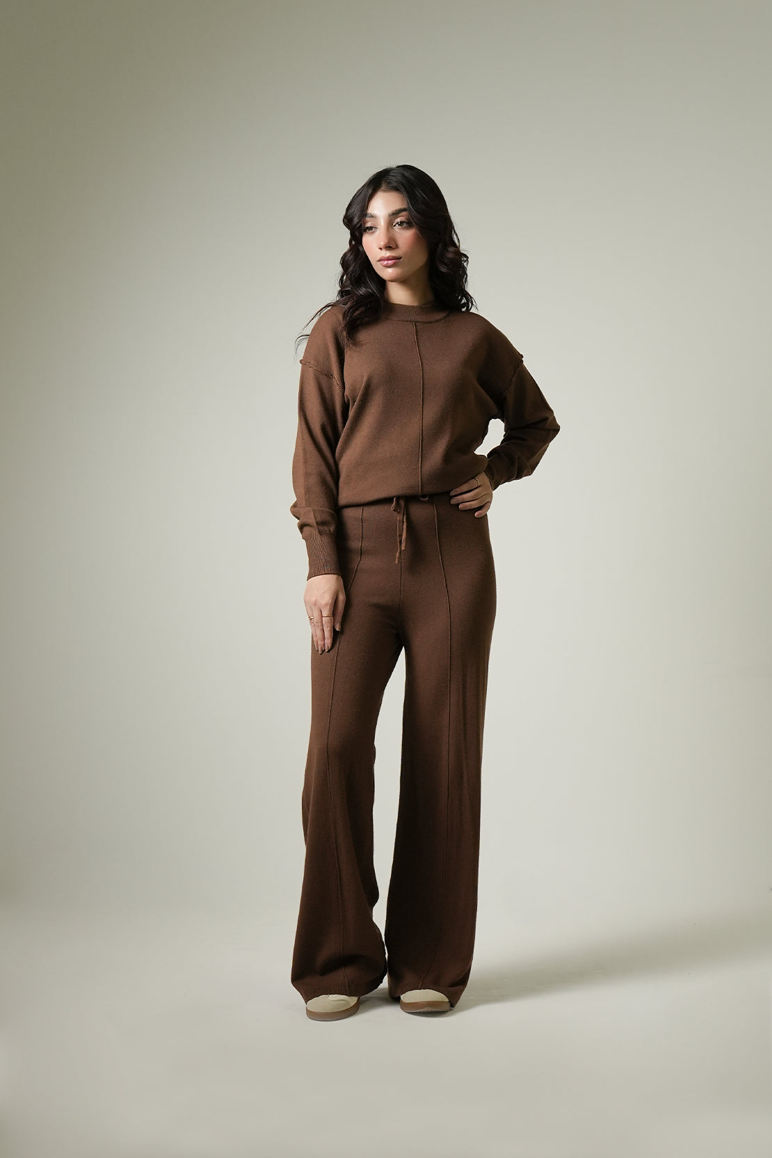 LADIES COORD SET SWEATER