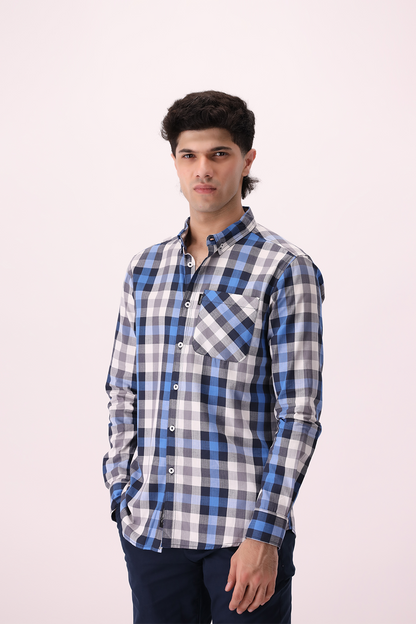 Checked Casual Shirt