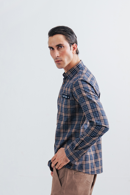 Men Button Down Casual Shirt