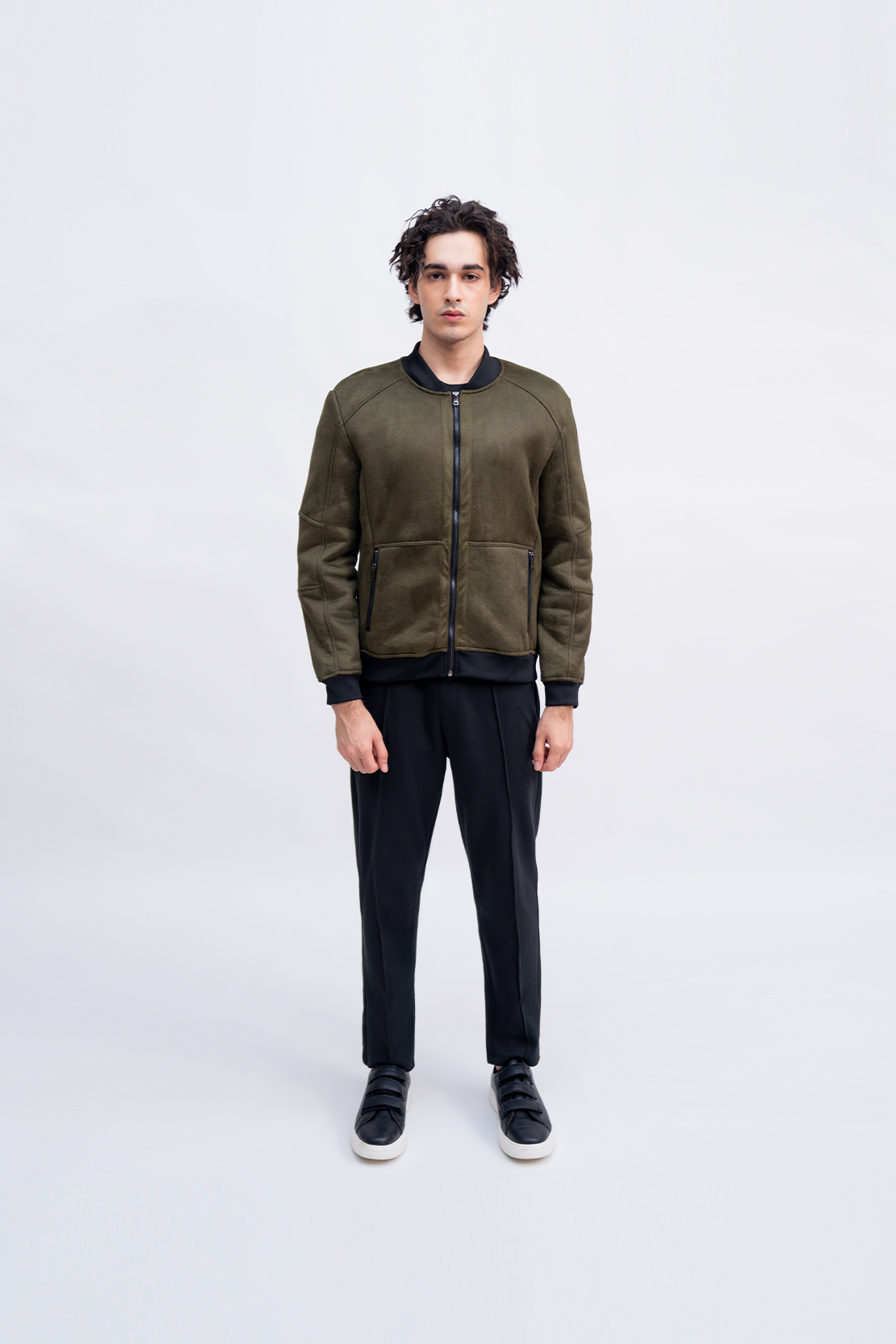 Men Suede Jacket