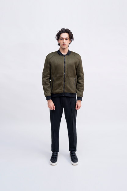 Men Suede Jacket