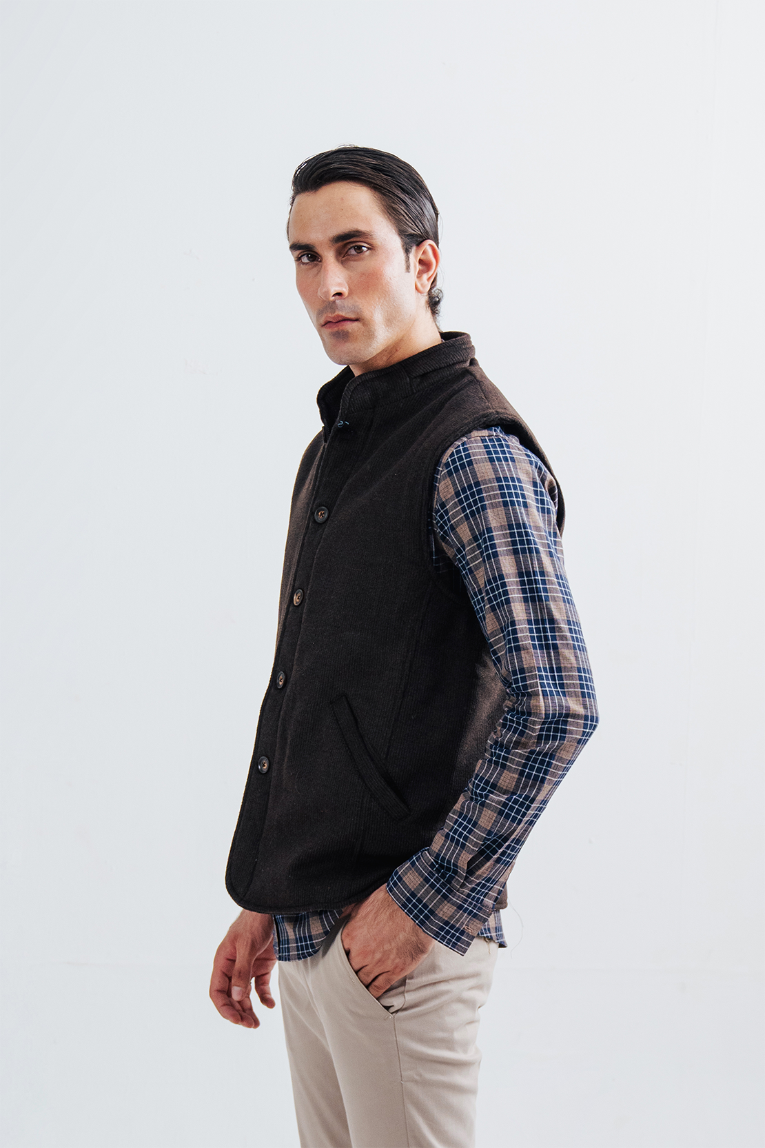 Men Sleeveless Jacket