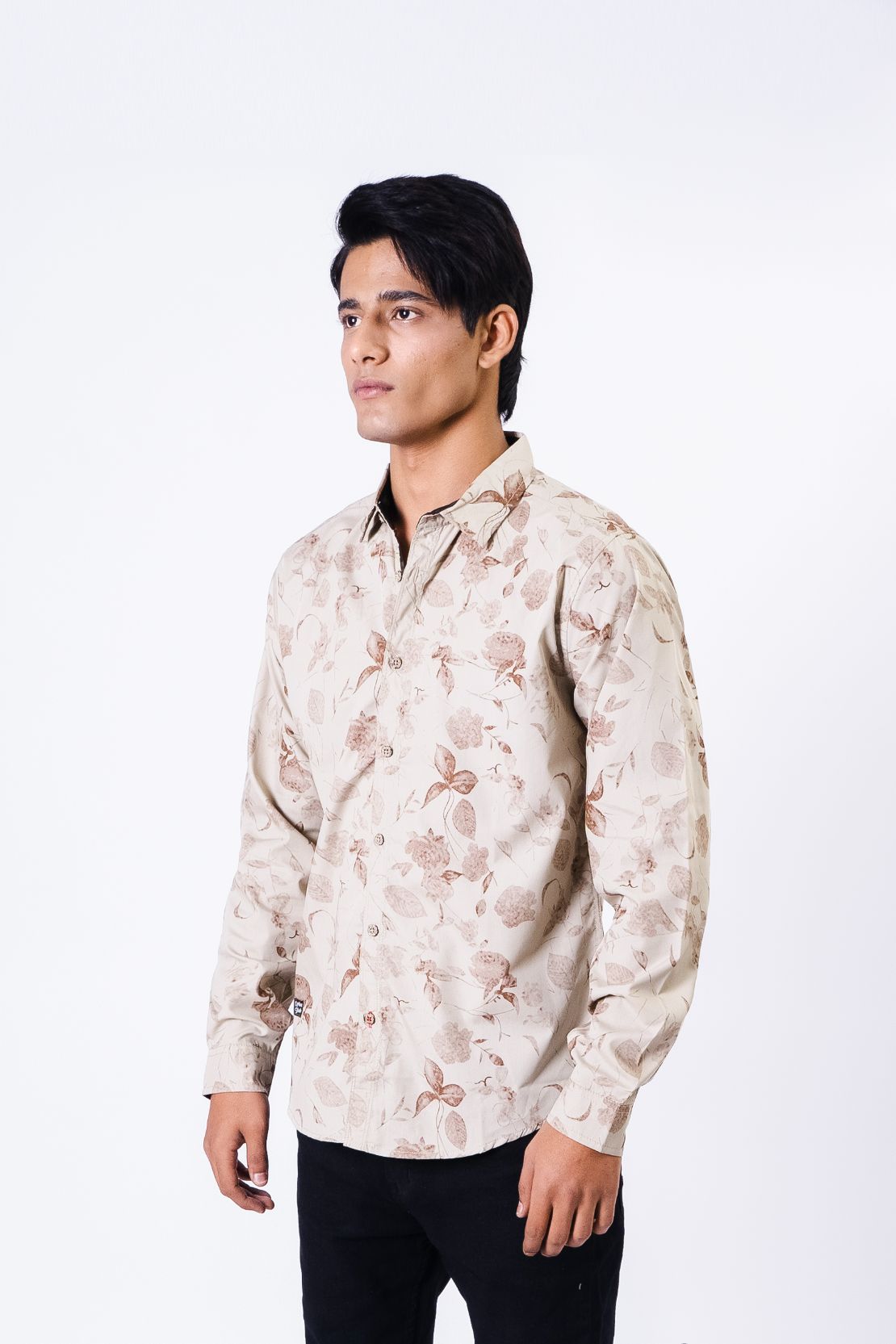Floral Print Casual Shirt