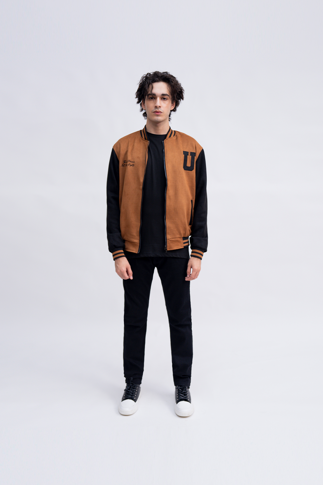 Men Suede Jacket