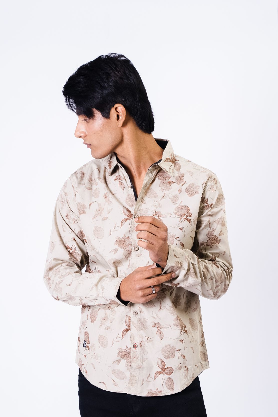 Floral Print Casual Shirt