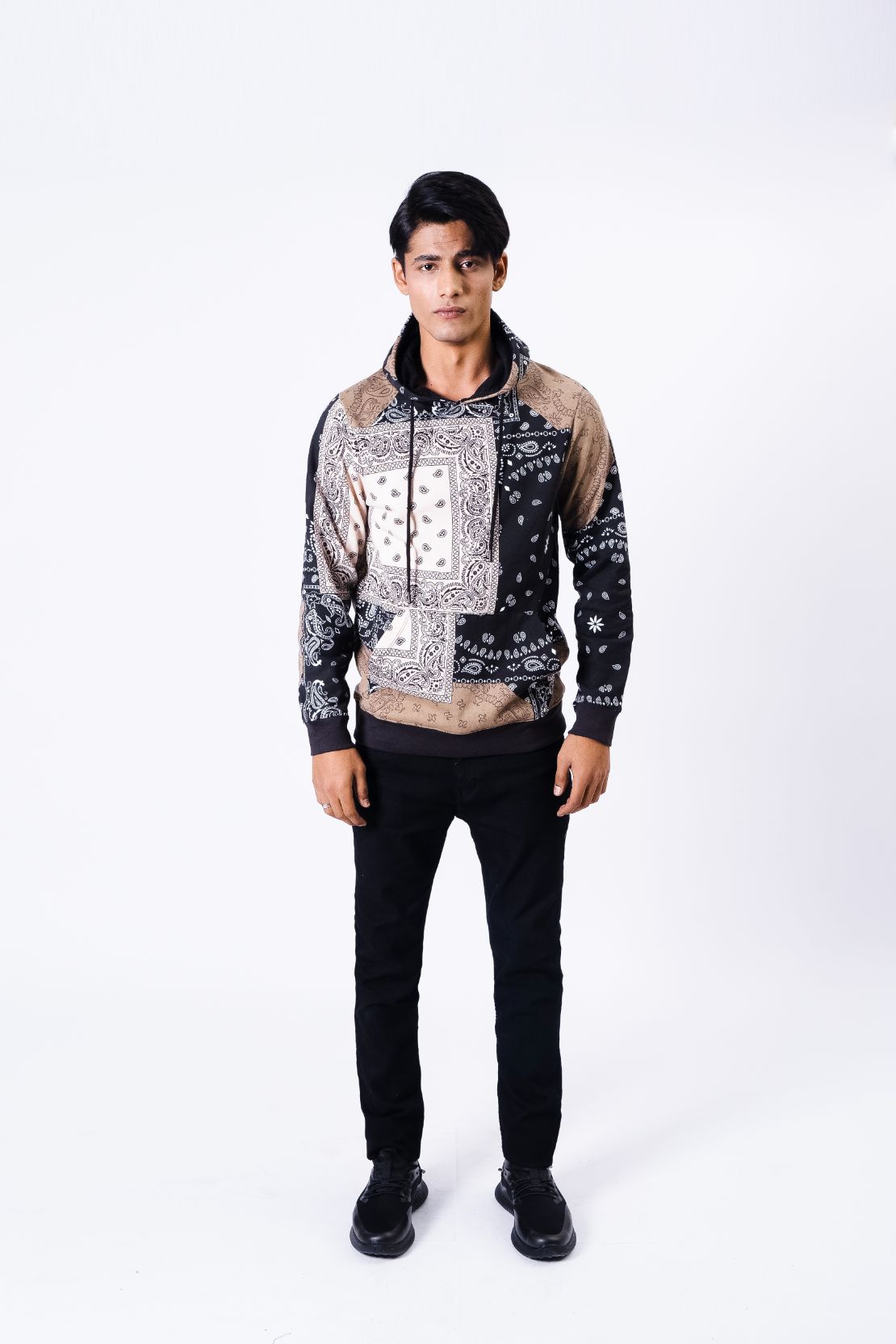 Men Multi Design Hoodie
