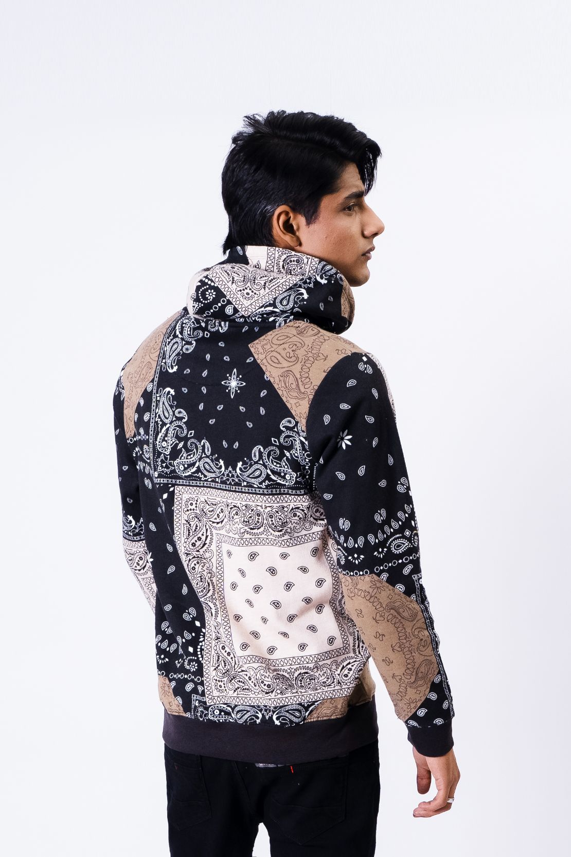 Men Multi Design Hoodie