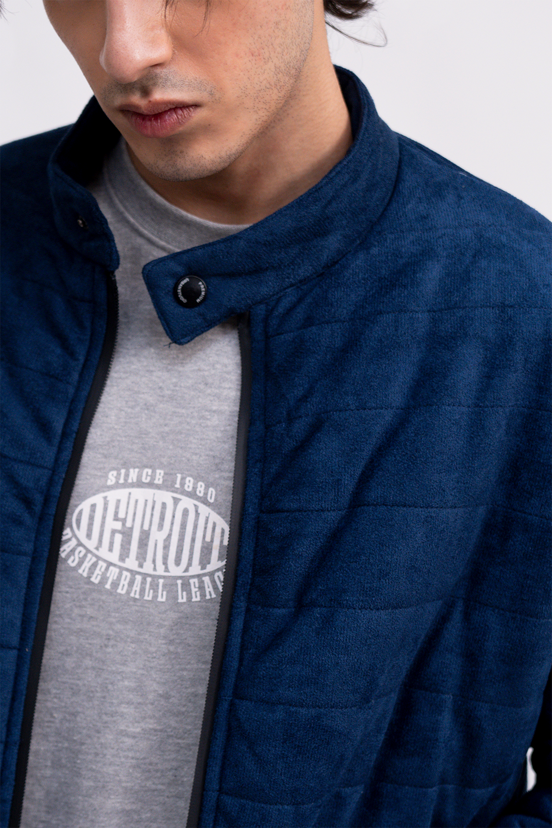 Men Suede Jacket