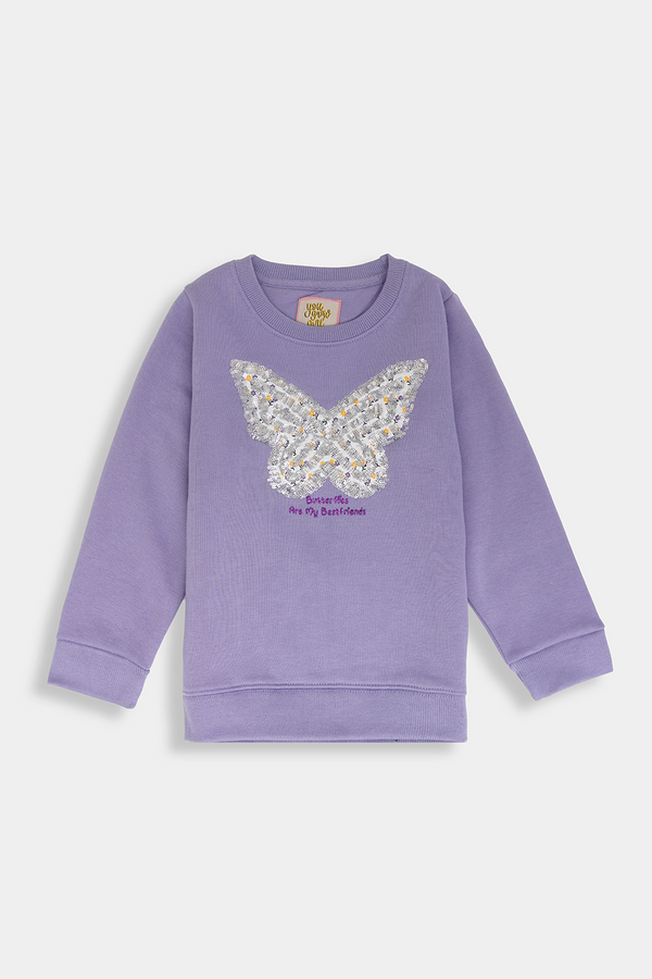 GIRL CORD SET SWEAT SHIRT