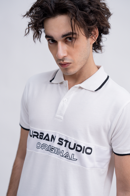 Men Graphic Polo