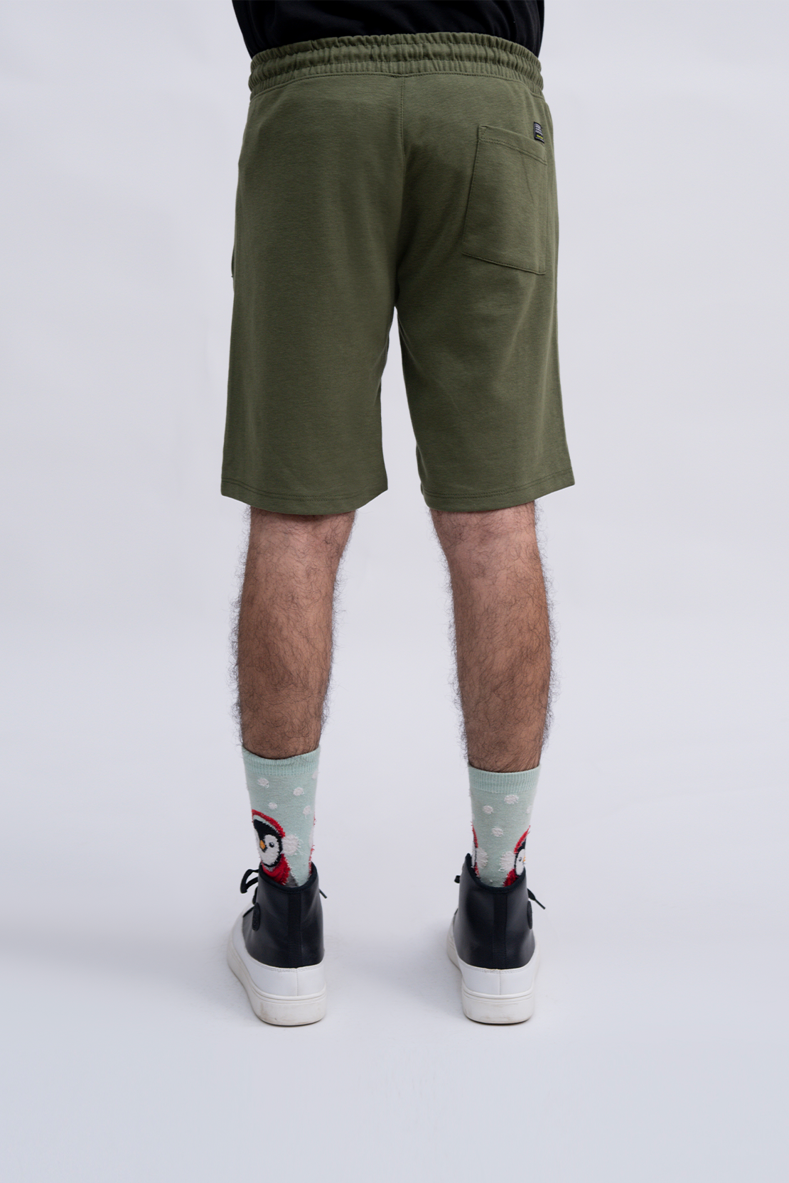 Men Contrast Short
