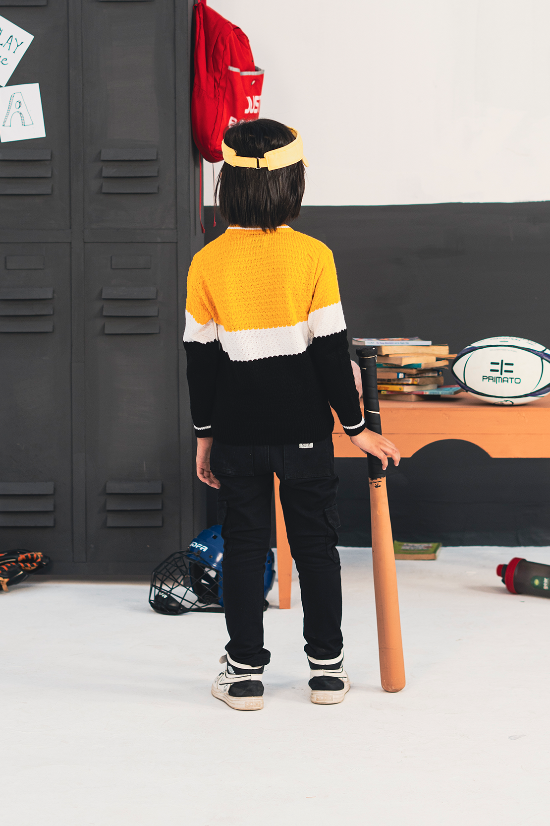 Boy Contrast Sweater