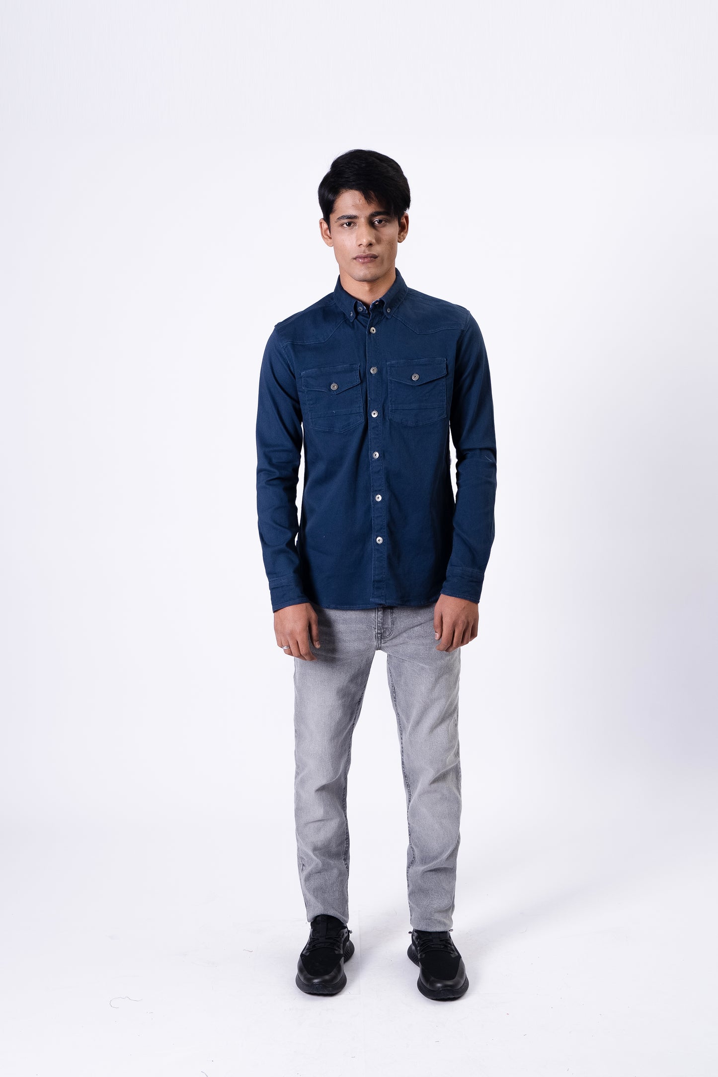 Pocket Style Casual Shirt