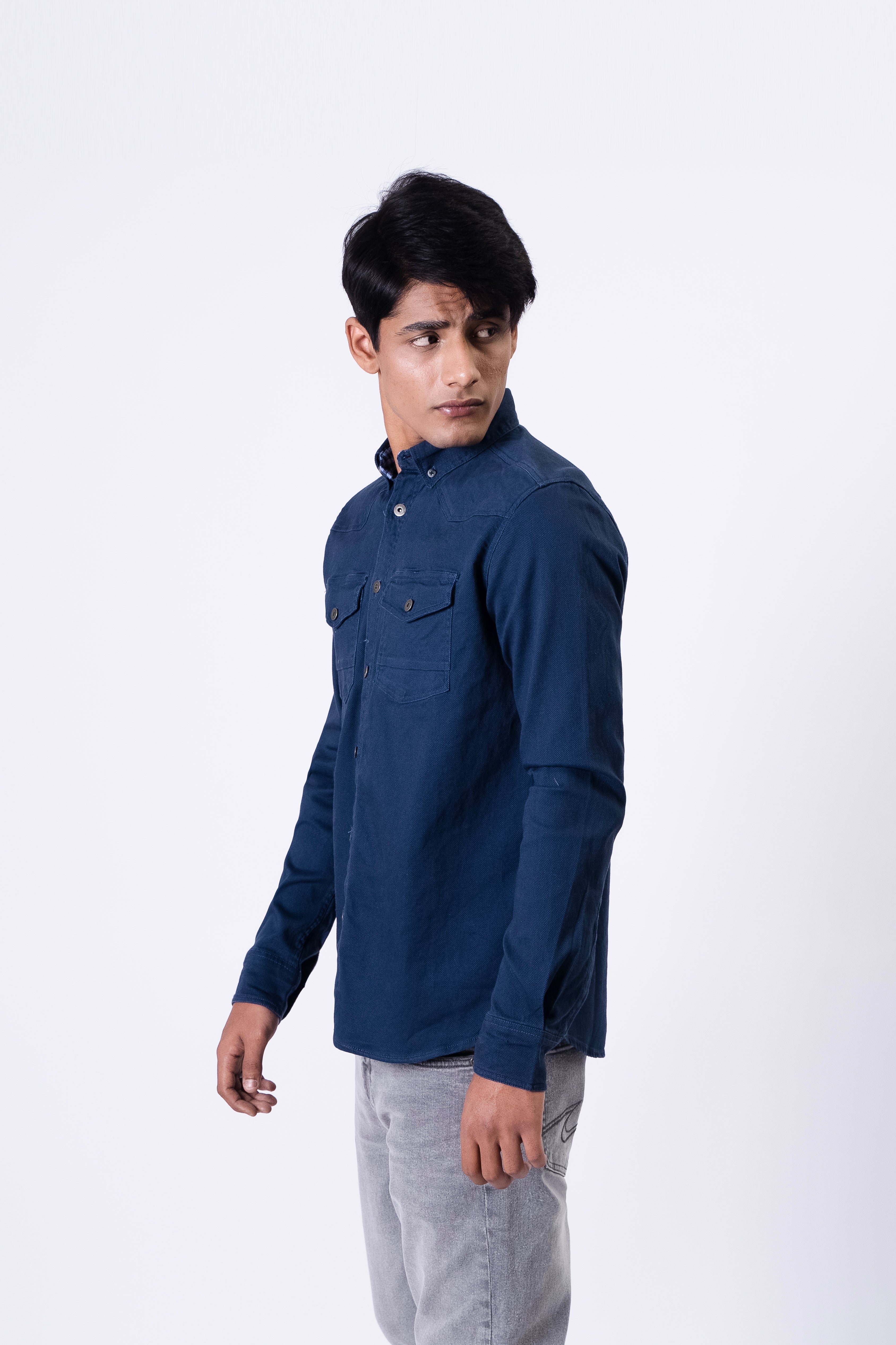 Pocket Style Casual Shirt