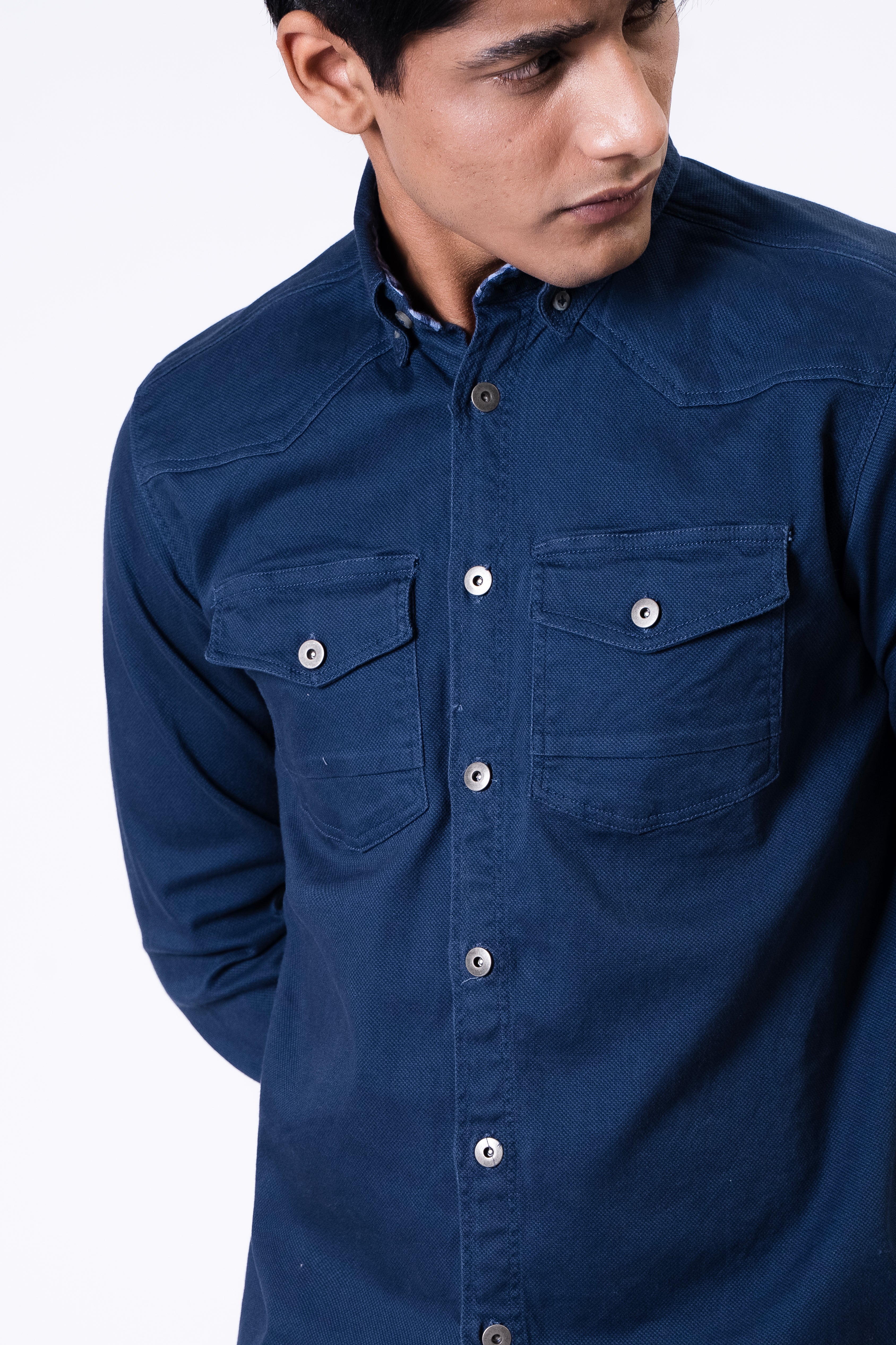 Pocket Style Casual Shirt