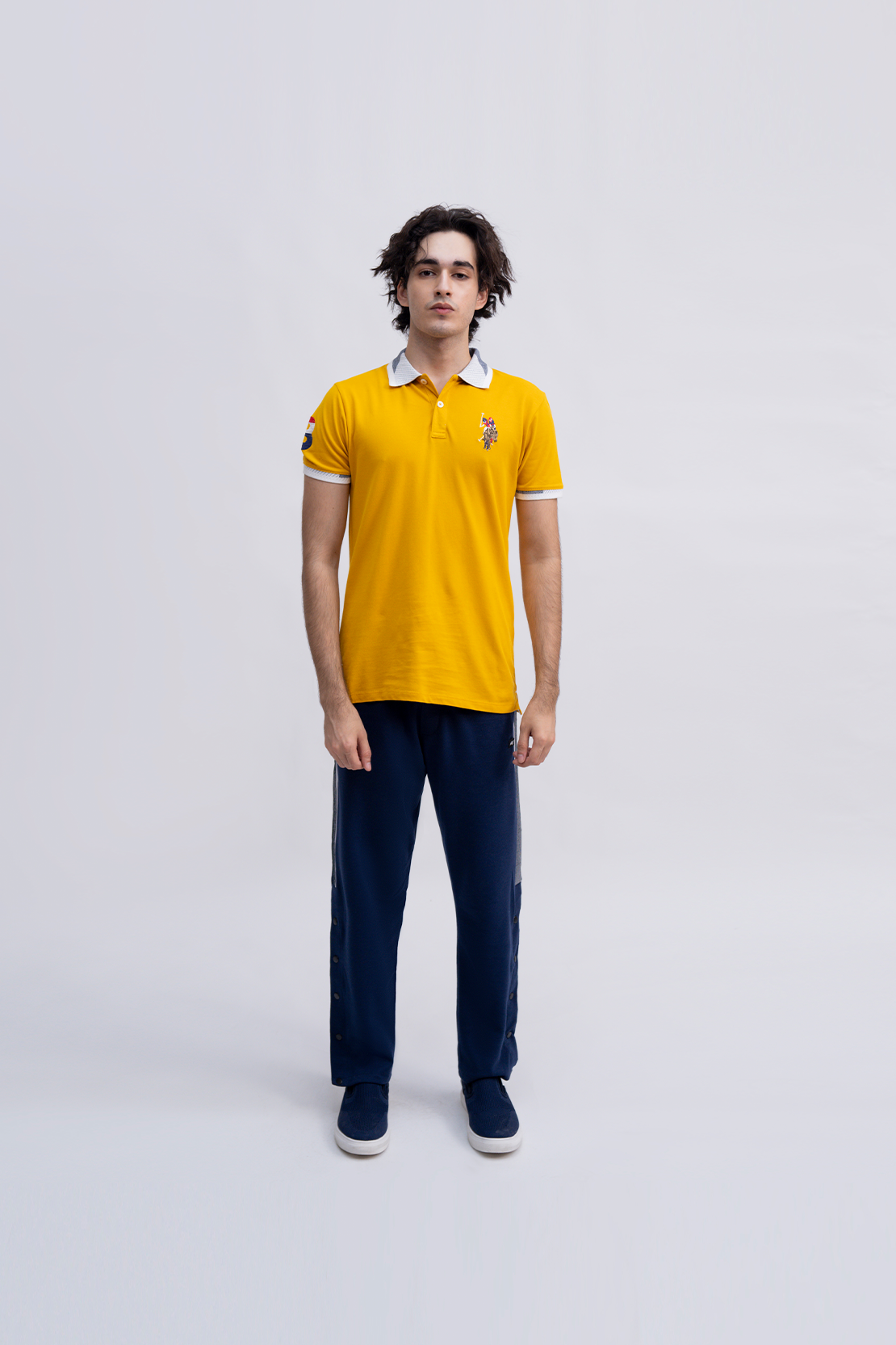 Men Graphic Polo