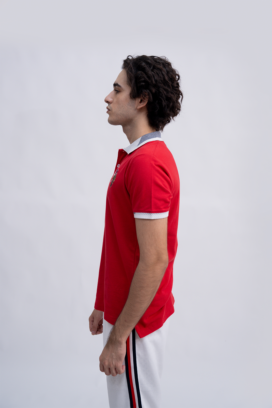 Men Graphic Polo