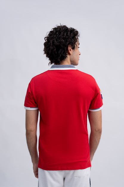 Men Graphic Polo
